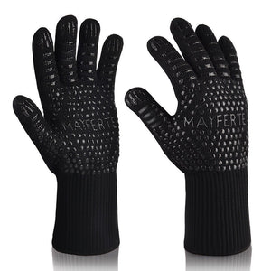 BBQ Grill Gloves 932°F Extreme Heat Resistant
