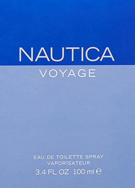 Nautica Voyage Eau de Toilette Spray for Men, 3.4 oz